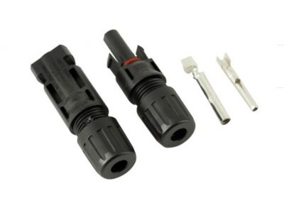 1000V MC Solar Connector Suitable 2.5/4/6mm2 14~10AWG PV Solar Panel Cable IP67 Waterproof Connector