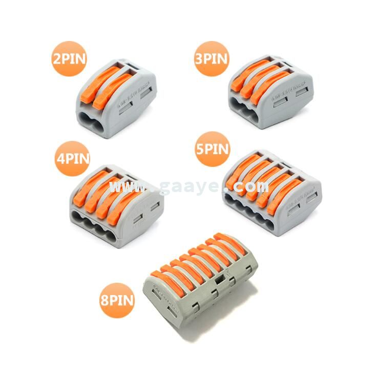 8 way lever nuts electrical quick connect clamp cage joint box terminal spring splicing wire connectors lowes prices 222 series 