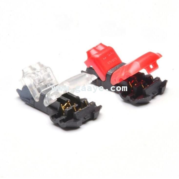 Non-Stripped Quick Wire Terminal Block Connector 18-22 AWG Pluggable Led Wire Joint Cable Connector 