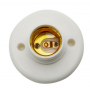 E27 B22 lamp holder flame retardant resistant wall mounted lamp base plastic electric lamp holder socket