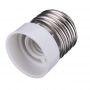  E27 to E12 lamp adapter converter,e27 male connector