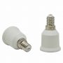 E14 to E27 adapter type bulb converter
