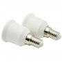 E14 to E27 adapter type bulb converter