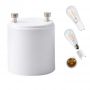 plastic GU24 to E27 lamp adapter holder