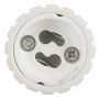 PBT material E14 lamp holder to GU10 lamp socket adapter