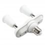  E27 2 in 1 PIR Infrared Motion Sensor Lamp Holder socket