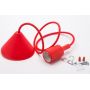 E27 Silicone Socket Lamp Holder Pendant Lighting DIY Ceiling Light
