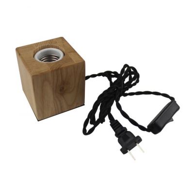 Lamp accessories,Plug and socket,Wooden Lamp Holder
