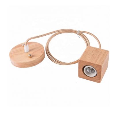 Lamp accessories,Plug and socket,Wooden Lamp Holder