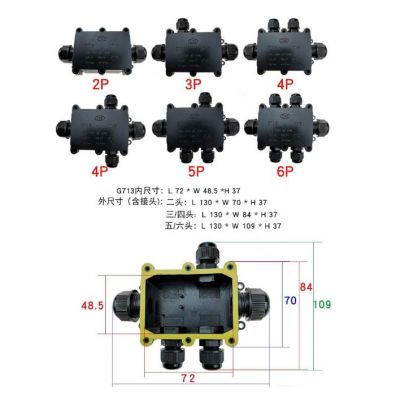 Lamp accessories,connector,waterproof junction box